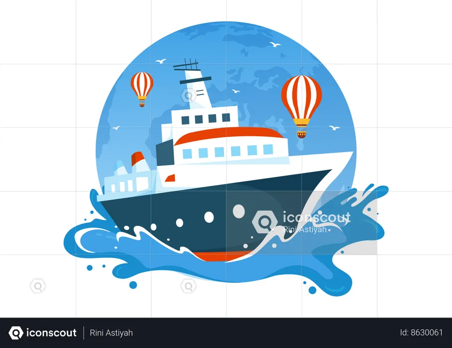 World Maritime Day  Illustration