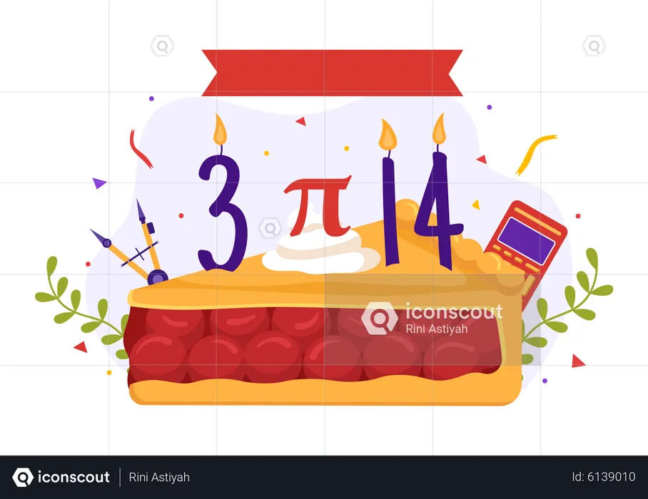 World Pi Day  Illustration