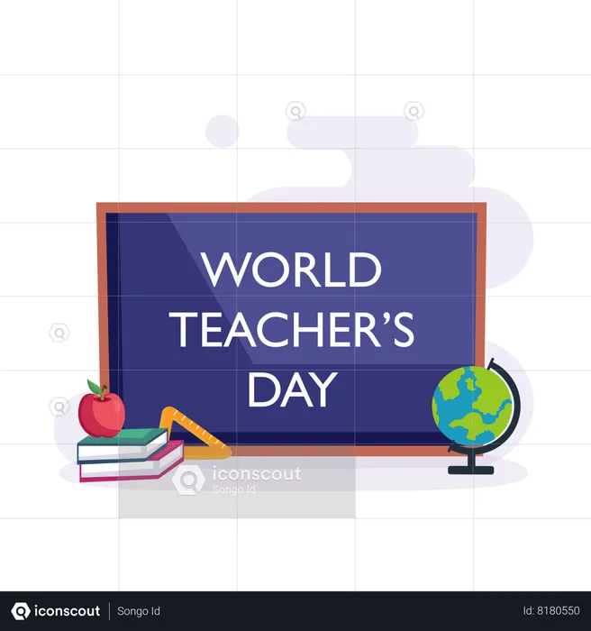 World Teachers Day  Illustration