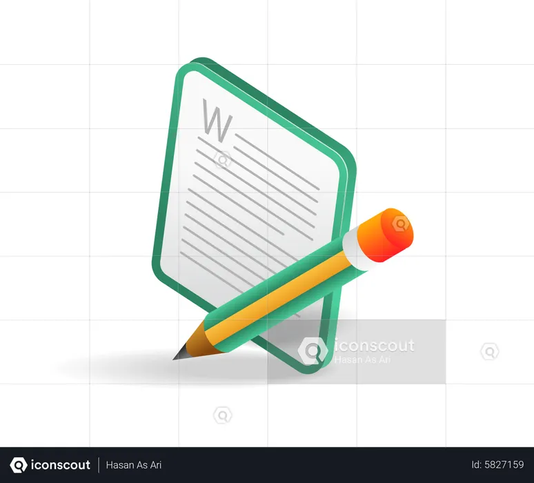 Write article  Illustration