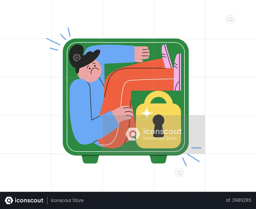 Wrong password  Illustration