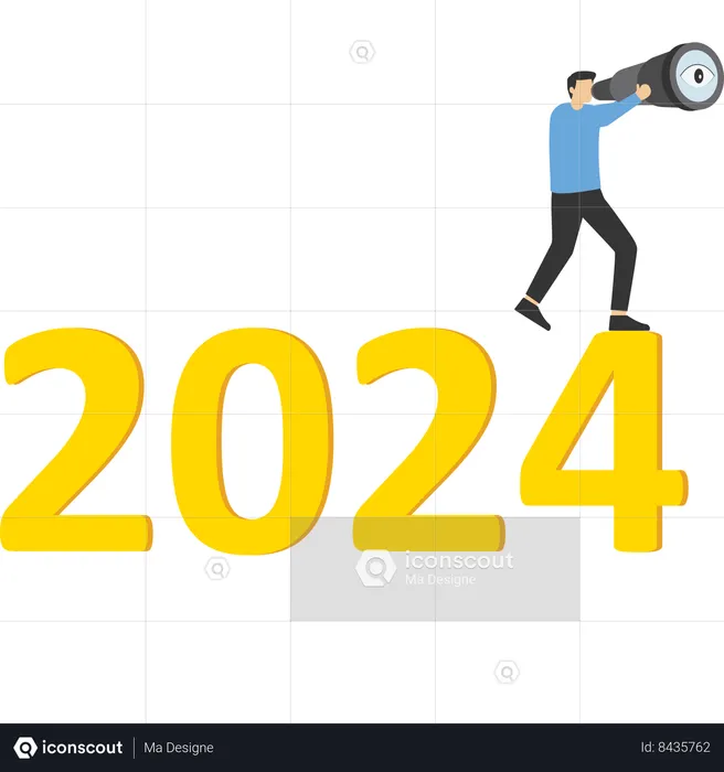 Year 2024 business outlook  Illustration