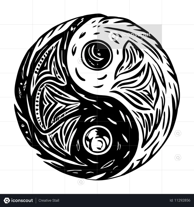 Yin Yang  Ilustração