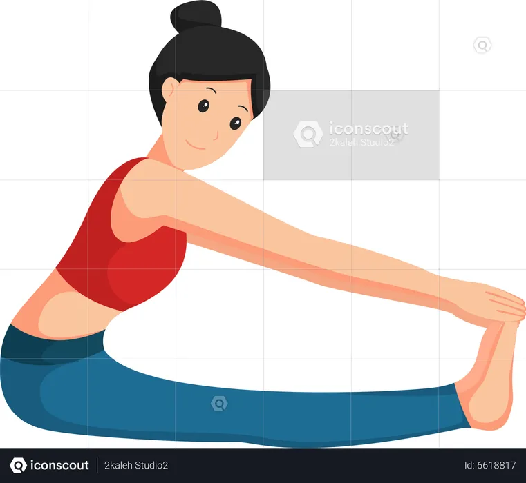 Yoga Instructor  Illustration