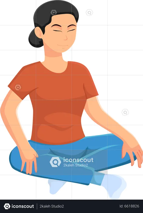 Yoga Poses  Illustration