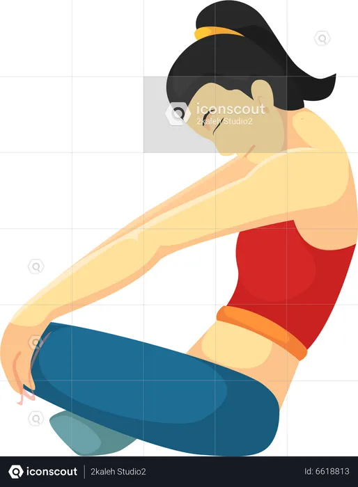 Yoga Poses  Illustration