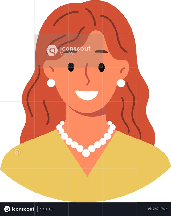 Young businesswoman  Illustration