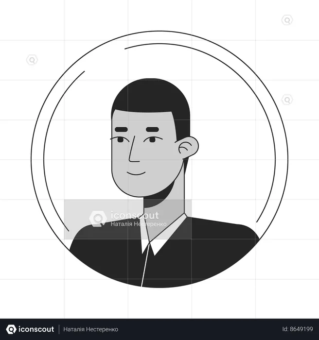 Young indian man  Illustration