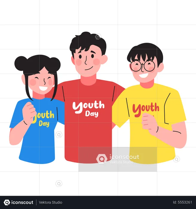Youth Day  Illustration