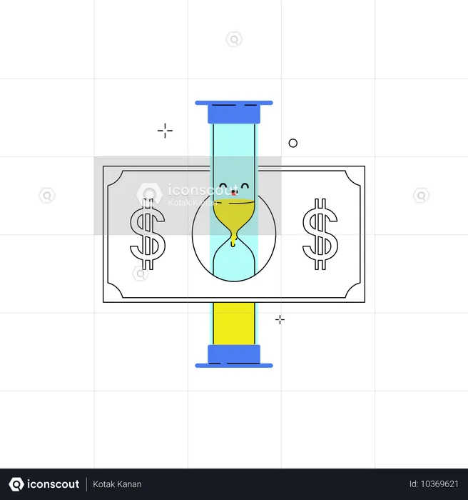 Zeit ist Geld  Illustration