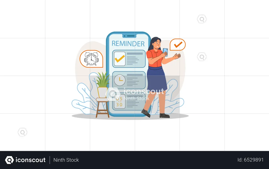 Terminplanung  Illustration