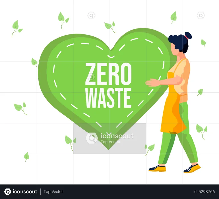 Zero waste  Illustration