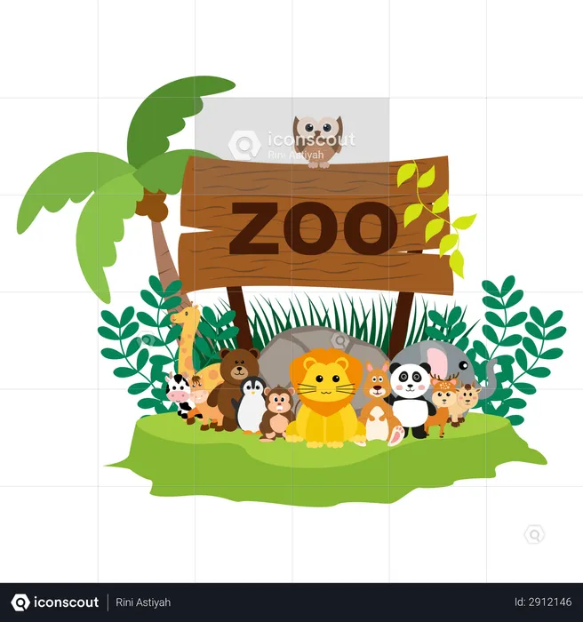 Zoo  Illustration