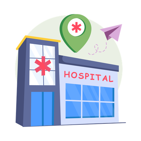 病院  イラスト