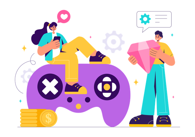 ビデオゲーム  イラスト