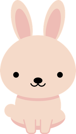 うさぎ  イラスト