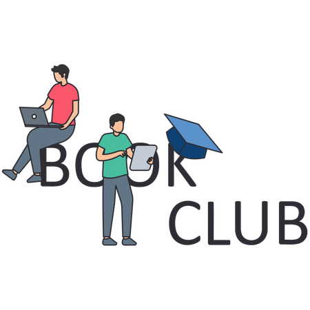 ビジネスの成功に役立つ知識や教育  イラスト