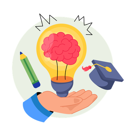 創造的教育  イラスト