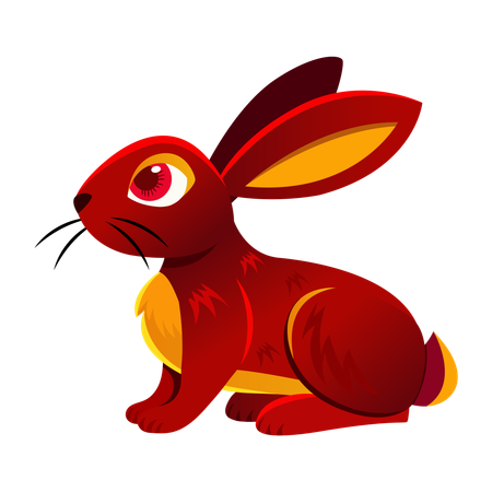 うさぎ  イラスト