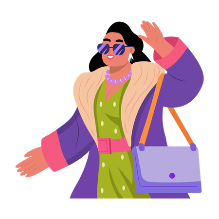 ヒスパニック系モデル  イラスト