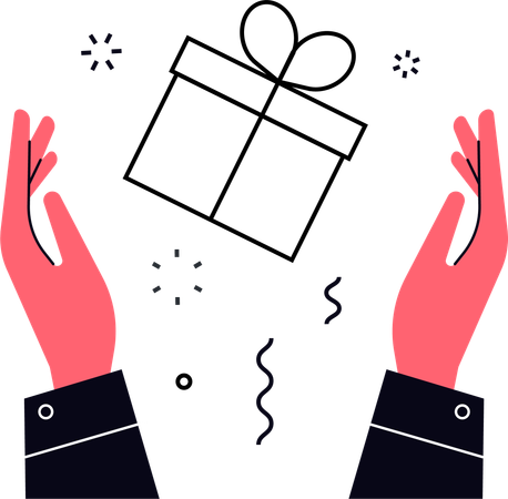 贈り物  イラスト
