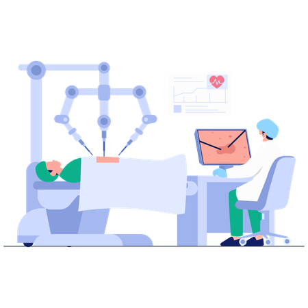 ロボット手術  イラスト