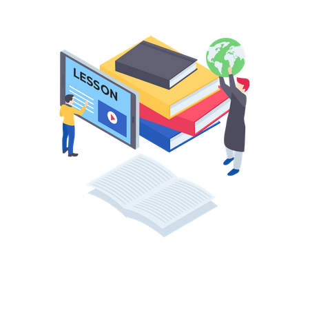 ビデオレッスン  イラスト