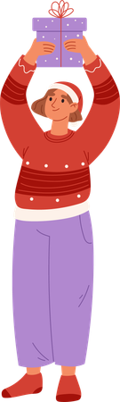 クリスマスの準備  イラスト