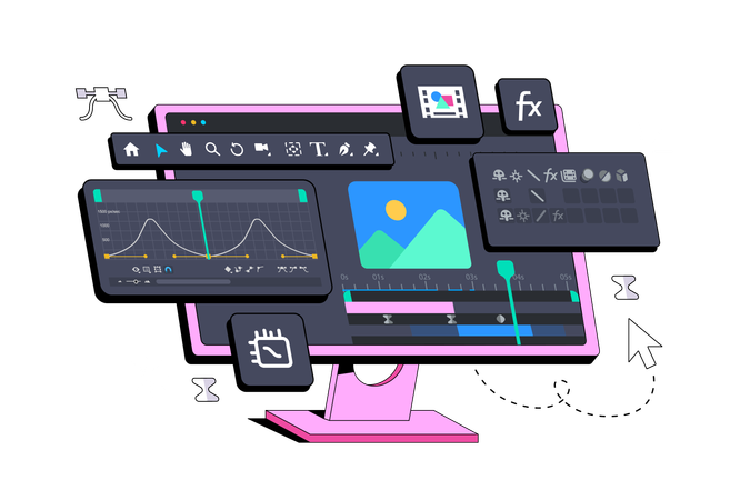 グラフィックエディター  イラスト