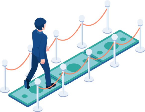 성공적인 진로  일러스트레이션