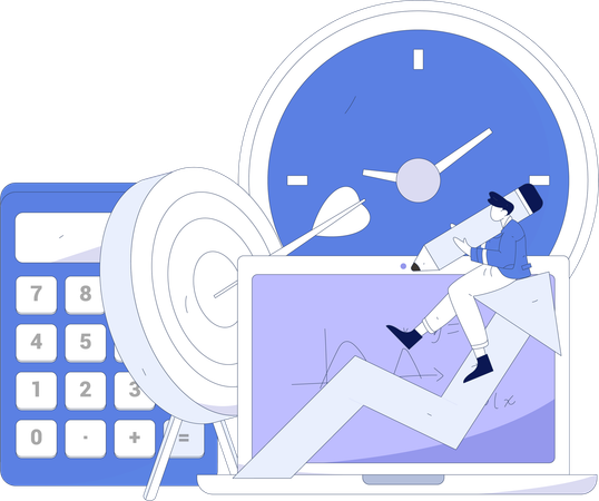 成長に合わせた教育スケジュール  イラスト