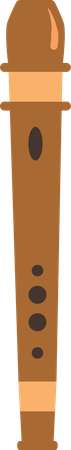 フルート  イラスト