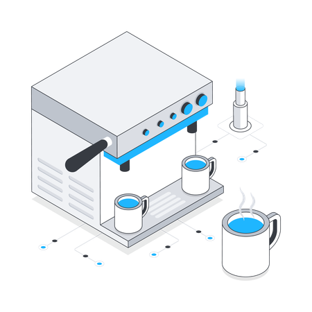 コーヒービーター  イラスト