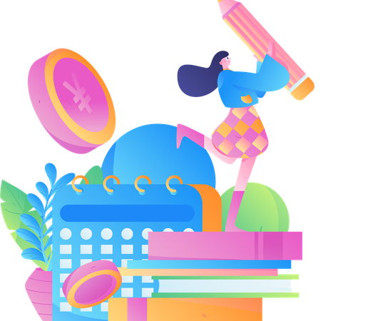 ビジネスプログラム  イラスト