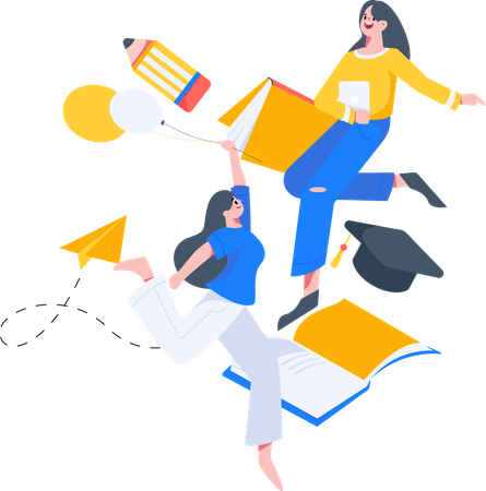 成長に合わせた教育スケジュール  イラスト