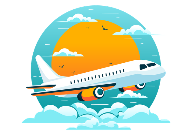 国立航空の日  イラスト