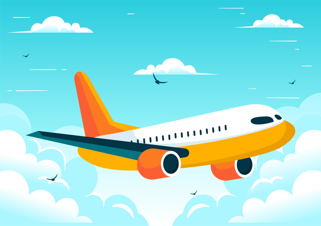 国立航空の日  イラスト