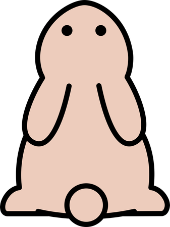 うさぎ  イラスト