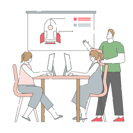 マザーズテックワークショップ  イラスト