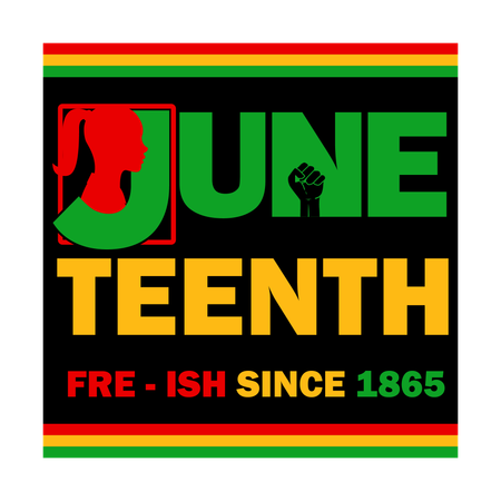 Juneteenth Day-Feier seit dem 19. Juni 1865  Illustration