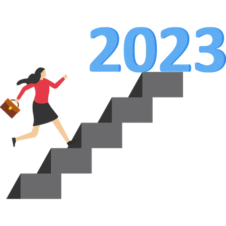 Women Entrepreneurs Climb The Ladder Of Success In 2023 Womens Leadership Or The Concept Of Challenges And Achievements Successful Entrepreneurs Go To The Top Of The Career Ladder In Illustration