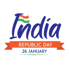 Tag der Republik Indien am 26. Januar Illustrationspack
