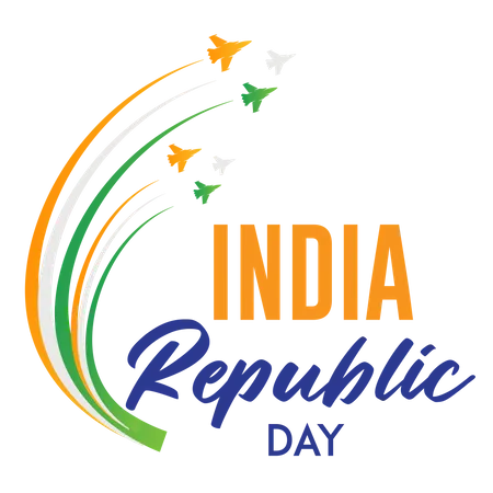 26 January India Republic day Illustration