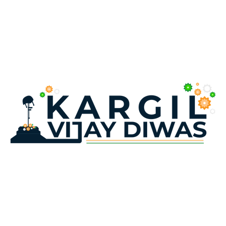 26 July Kargil Vijay Diwas  Illustration