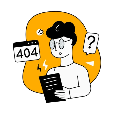 404  Illustration