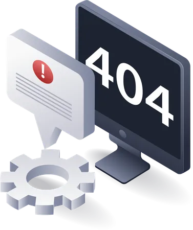 Erreur 404  Illustration