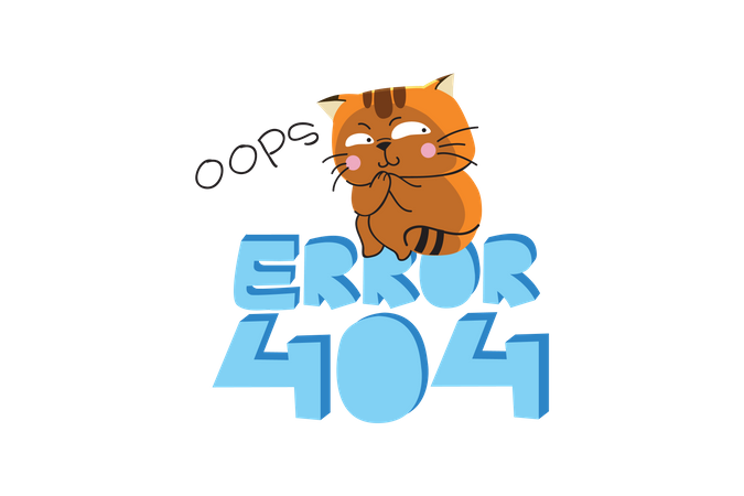 Erreur 404  Illustration