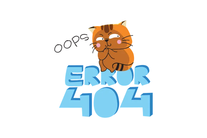 Erreur 404  Illustration