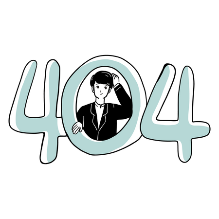 Erreur 404  Illustration