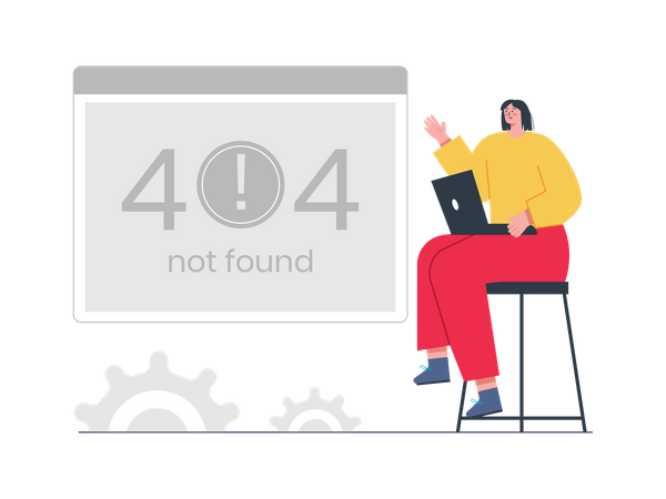 Erreur 404  Illustration